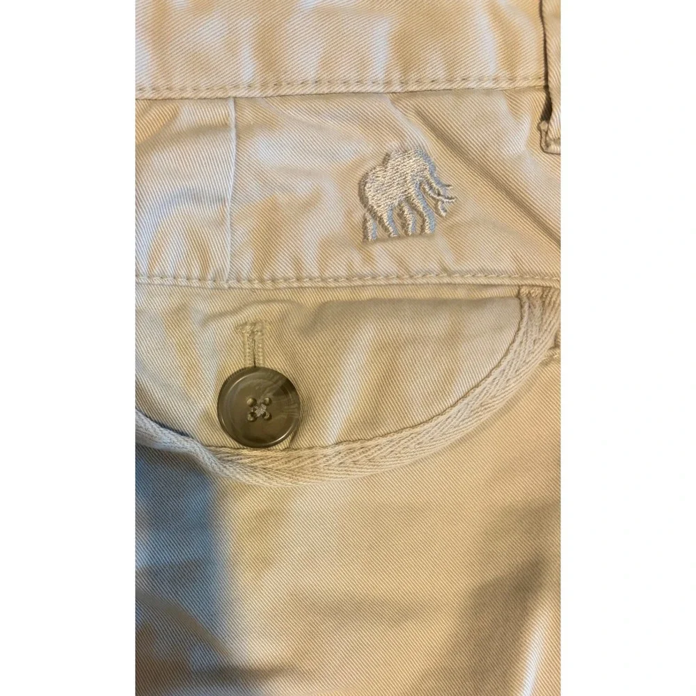 Banana Republic Mens Khaki Cargo Shorts Size 34 Tan Cotton Twill Hiking Casual
